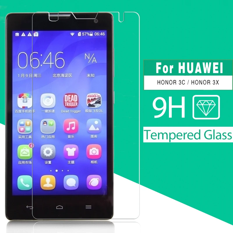 Премиум Закаленное стекло для Huawei Honor 3C 3X H30 U10 G750 T00 Glory 4 защитная пленка экрана