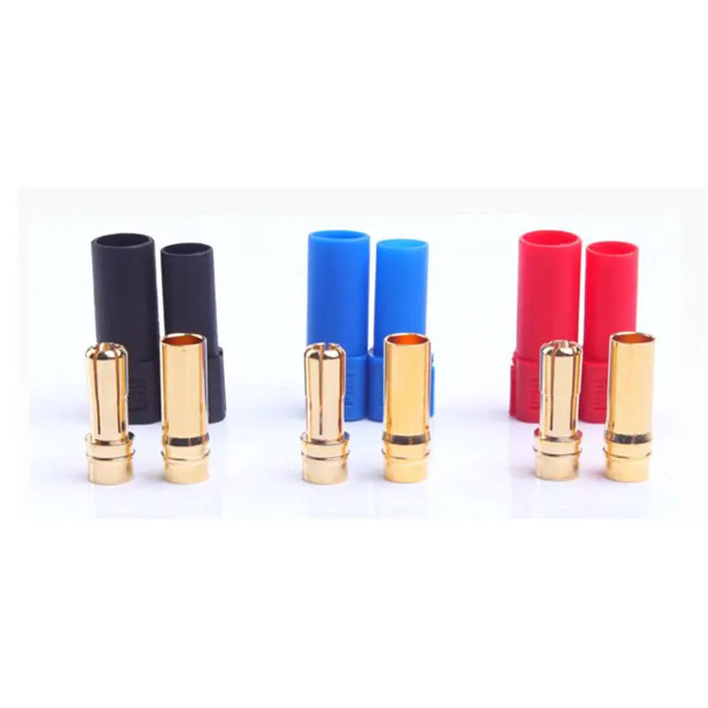 9Pairs AMASS XT150 Connector Adapter Male Female Plug 6mm Gold Banana Bullet | Игрушки и хобби