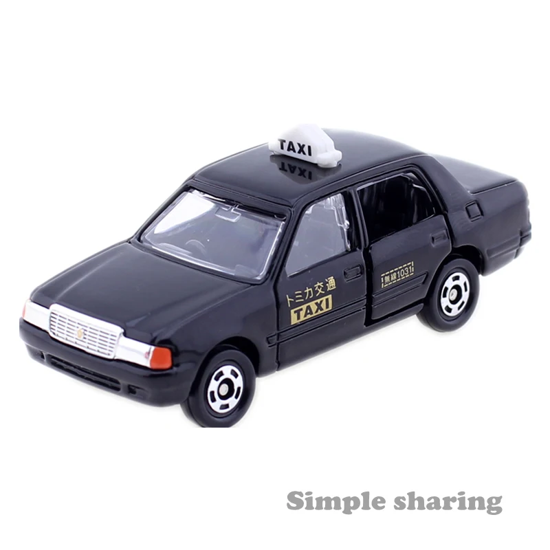 TAKARA TOMY TOMICA No.51 TOYOTA CROWN TAXI Mold 1:63 Масштаб литья под давлением миниатюрная Игрушечная
