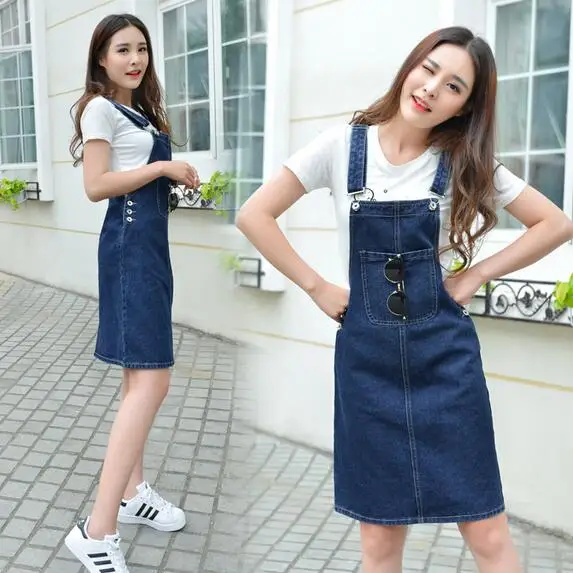 Летнее женское джинсовое платье джинсовый сарафан для девочек офисный