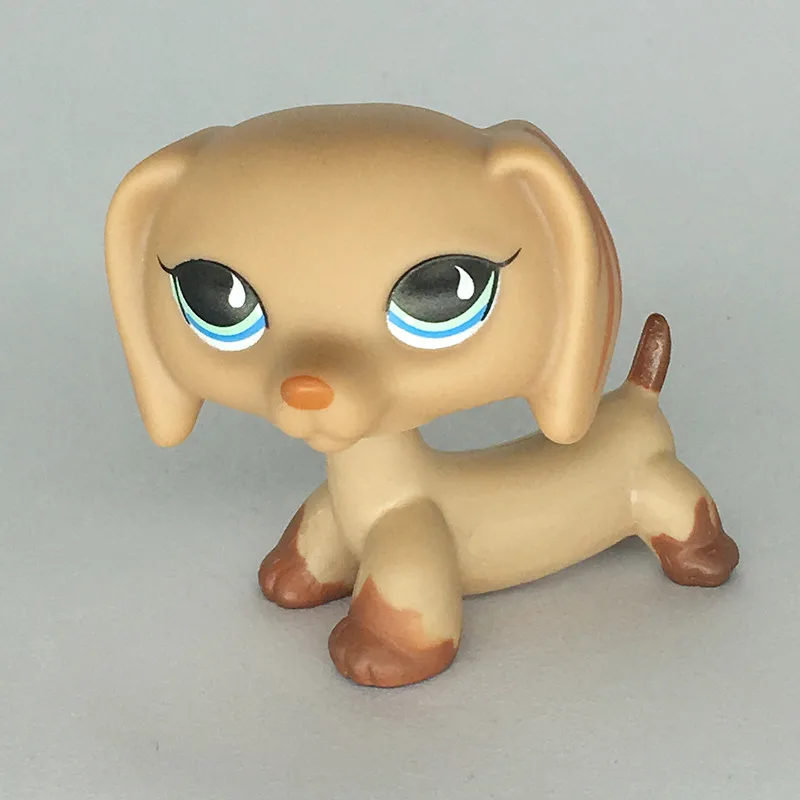 Игрушки для домашних животных LPS кошка с короткой шерстью розовый черный Табби