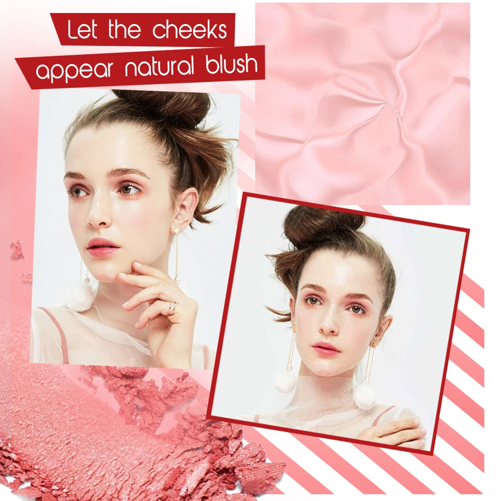 Manooby монохромный румяна модификация Осветляющий цвет лица длительный МАКИЯЖ с