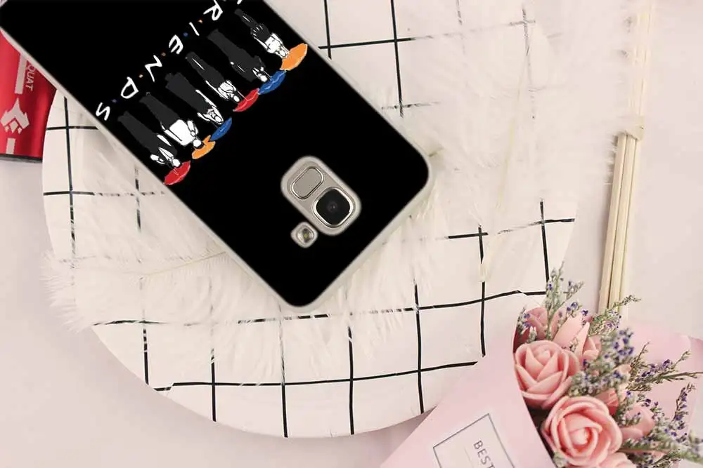 Кофейня Кофе из телесериала «Друзья для чехол для телефона samsung Galaxy j6 J8 J7 J5 J3 J4 Plus J610 Prime Мягкий силиконовый чехол