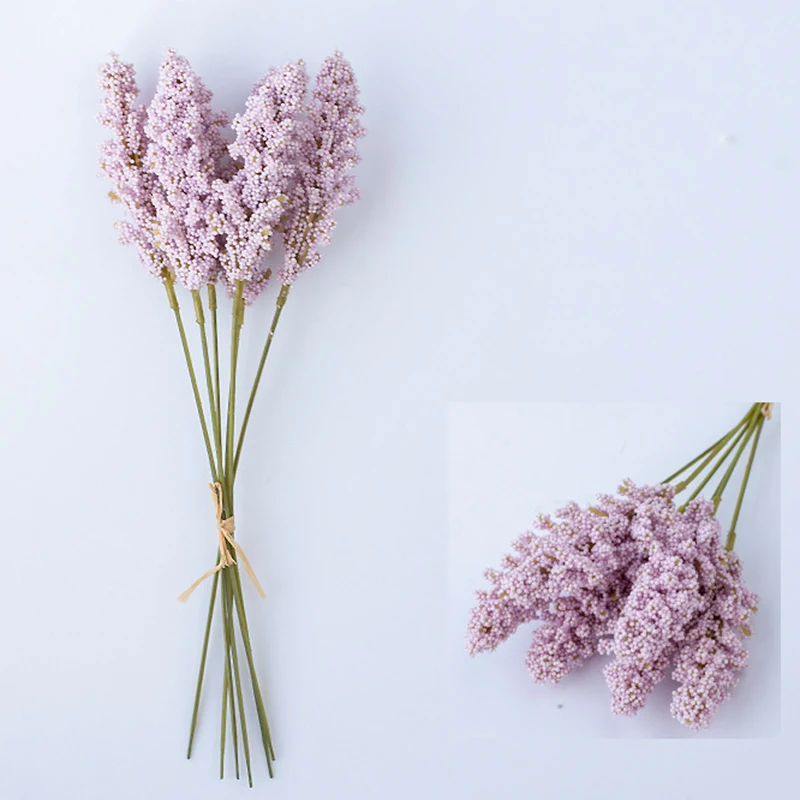 Искусственные цветы маленькие свежие фотографии реквизит для украшения дома и