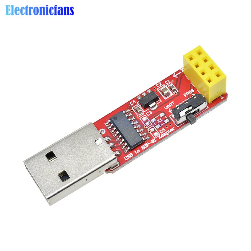 USB к ESP8266 ESP 01 Wi Fi модуль адаптера с CH340G TTL драйверу последовательный беспроводной