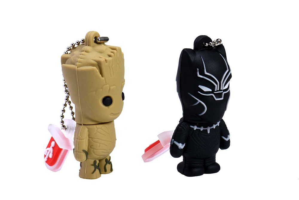 JASTER Marvel Comics Черная пантера Дэдпул USB 2,0 флеш-накопитель Миньоны карта памяти Флешка 4 ГБ 16 ГБ 32 ГБ 64 ГБ подарок
