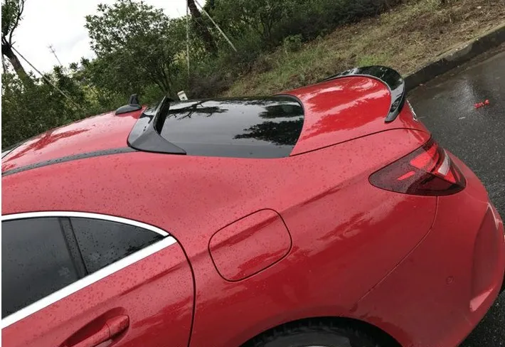 Для Benz CLA спойлер CLA45 W117 и задних сидений со стеклянным верхом крылья спойлер AMG стиль CLA 200 250 260 2013