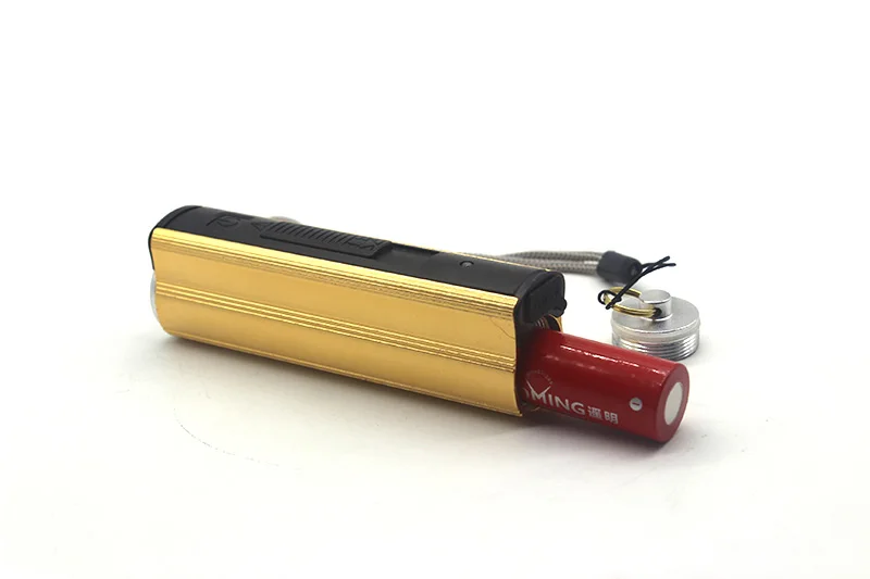 Внешний аккумулятор CREE 2000LM USB светодиодный фонарь перезаряжаемый фонарь с электронной зажигалкой+ аккумулятор 18650
