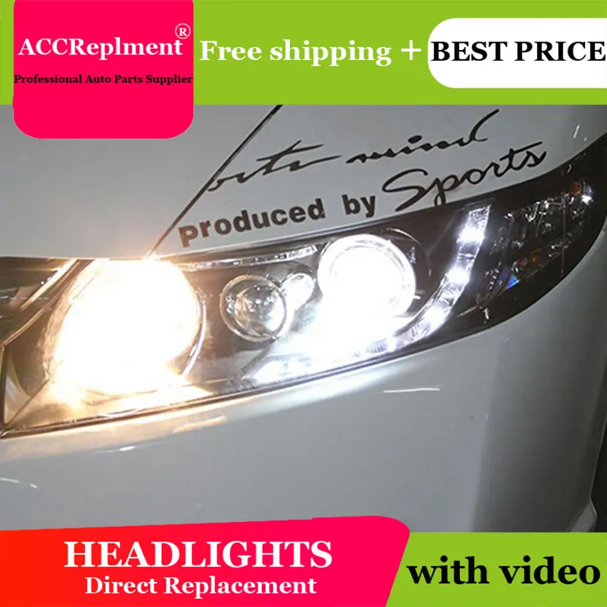 Авто. PRO для Honda Civic светодиодные фары ксенон 2006 2011 Автомобильный Стайлинг led