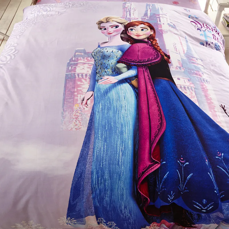 Disney Аутентичные Замороженные постельные принадлежности набор для детей спальни