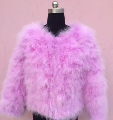 2020 ostrich fashion размера плюс jacket vintage fur coat XS S L XL 2XL 3XL 4XL 5XL 6XL 7XL черный красный розовый