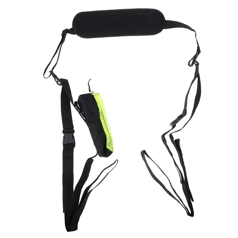 

Surfboard Shoulder Carry Strap Sup Board Carrying Strap With Mobile Phone Bag Paddle Buckle