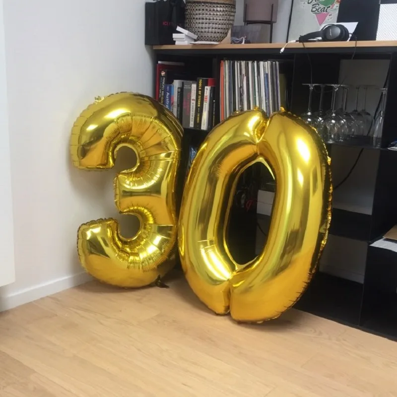 Воздушные шары в виде цифр 16/32/40 дюймов|decorative balloons|number balloondecorative decorative |