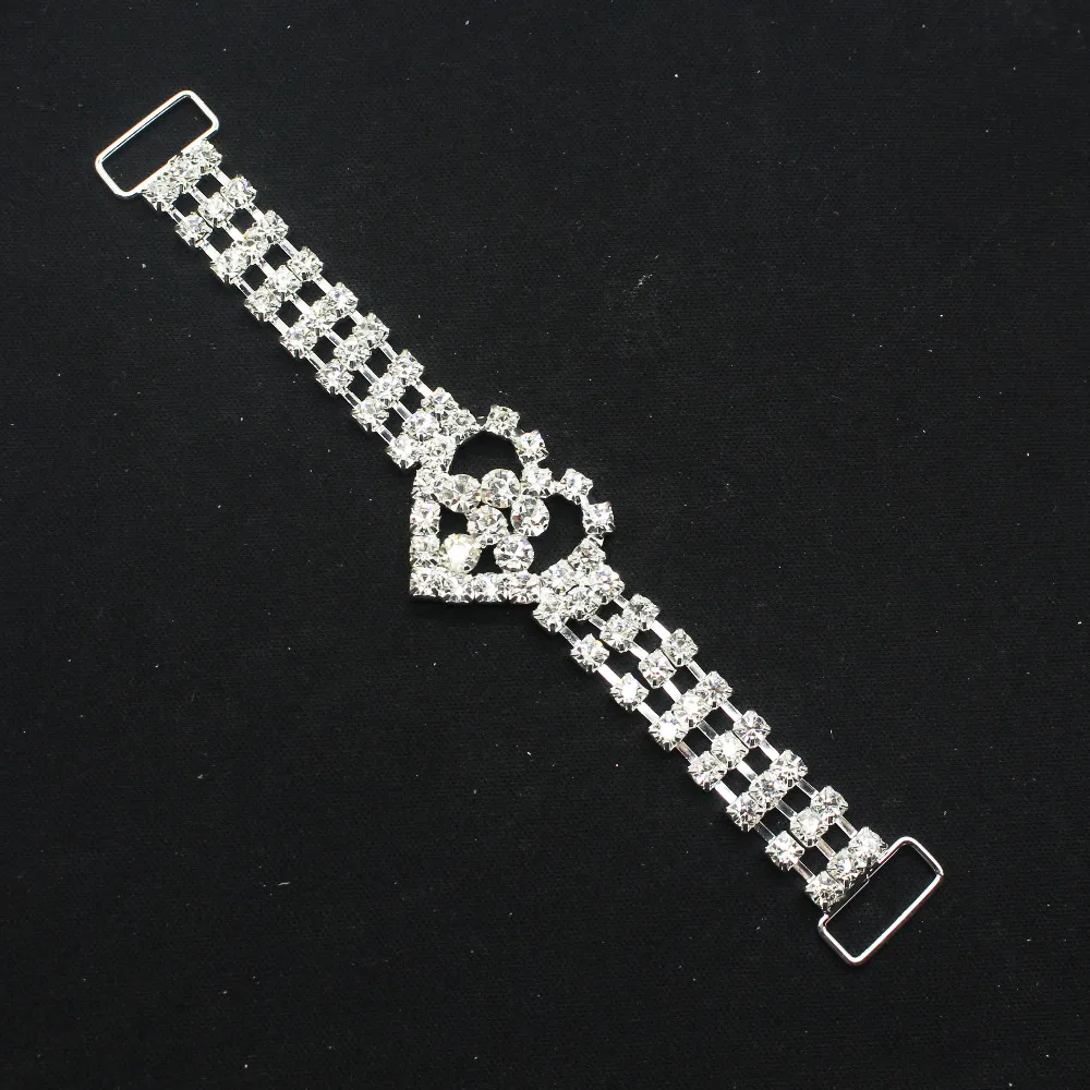 Новые металлические пряжки бикини Стразы 2 шт украшения полная кристальная