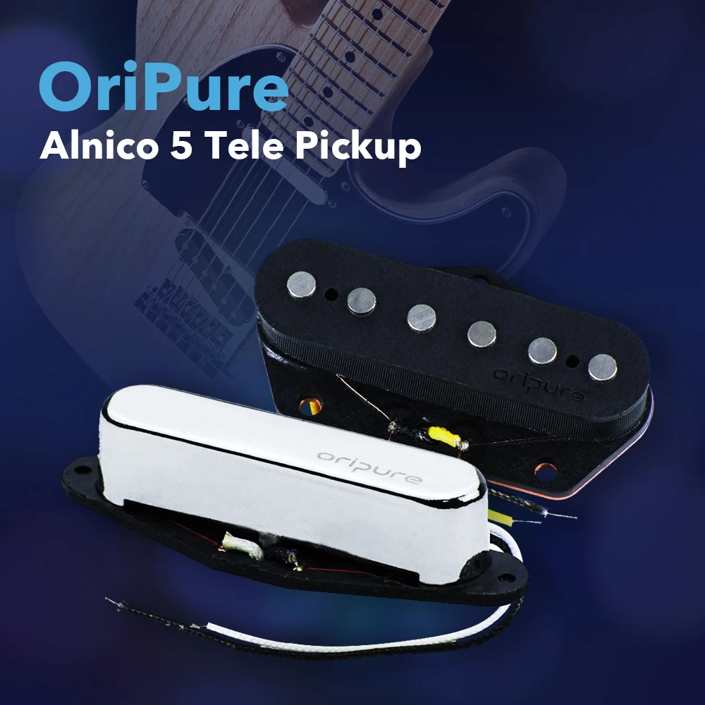 Пикап ручной работы OriPure Alnico 5 Tele набор для поднятия гитары моста теле аксессуары