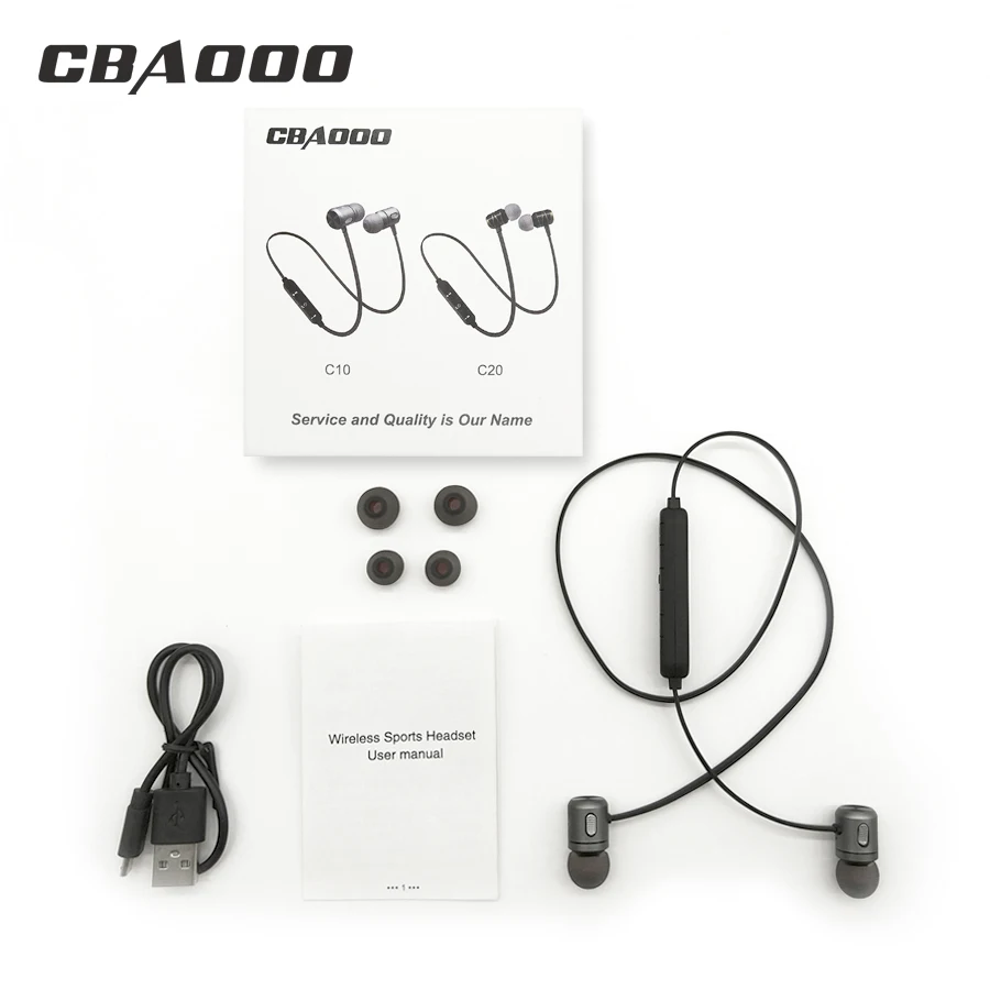 CBAOOO беспроводные Bluetooth-наушники Спортивная гарнитура bluetooth-наушники Магнитные