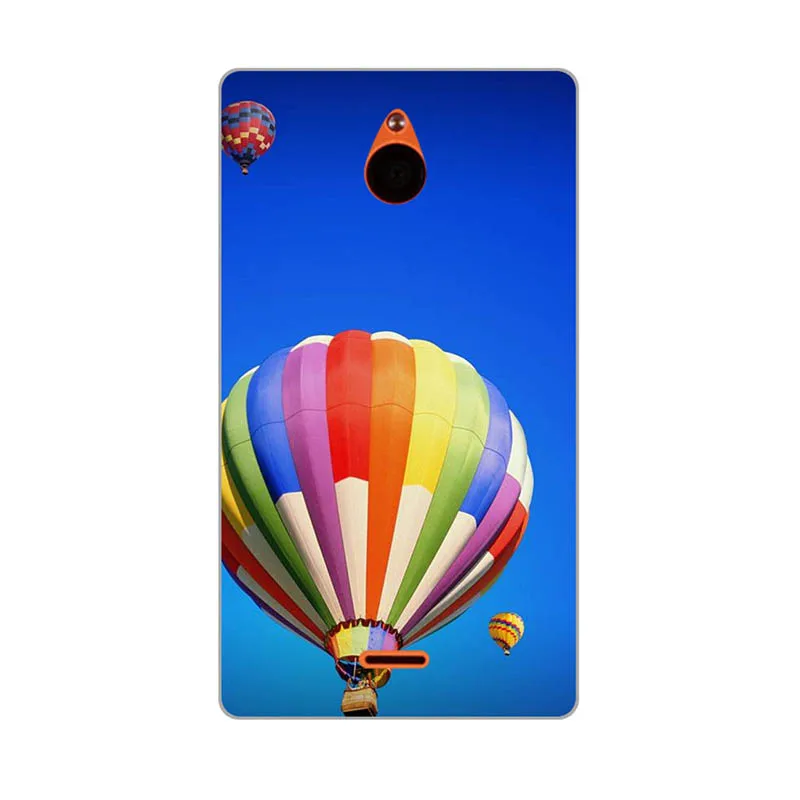 M095 Чехол для Nokia X2 X2DS Dual SIM RM-1013 задняя крышка цветок Coque пластик напечатанный Кот Сова чехол для телефона с рисунком в виде животного для Nokia X2 - Цвет: M095