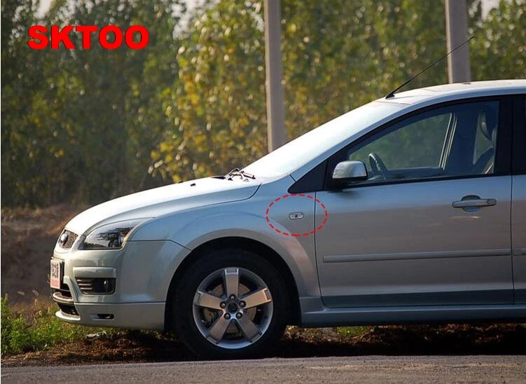 

SKTOO For Ford Focus (2005-2008) leaf plate lights Side turn lamp shade Fender board Lamp housing