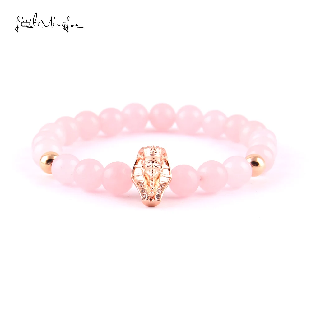 Женский браслет с подвесками в виде Фараона фианитом | Украшения и аксессуары