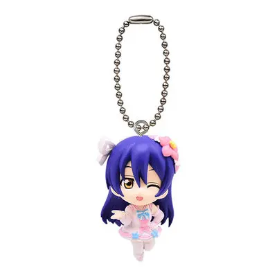 Lovelive Love Live Аниме игра Kotori Maki Umi Eli Nico Gacha Kawaii Смола капсула игрушка брелок подвеска - Цвет: 4Umi