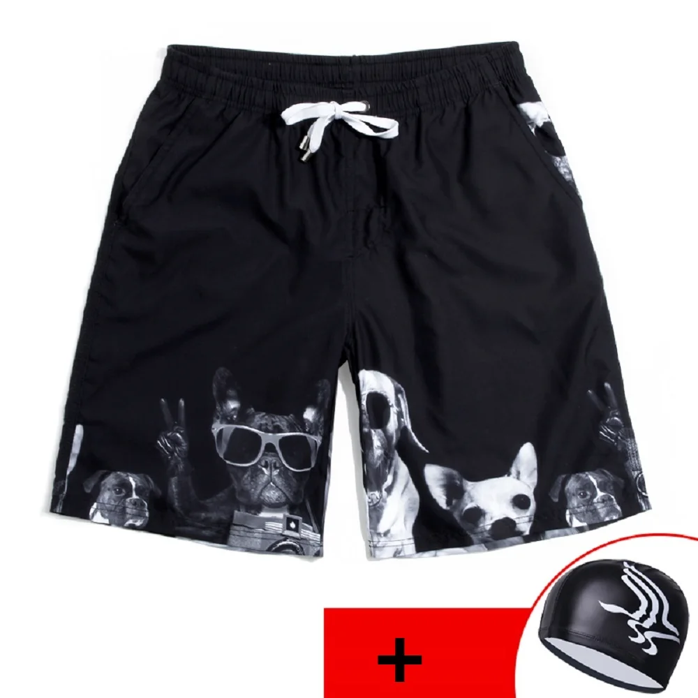 YOUYOU купальник Для мужчин пляжные Мужские Шорты для купания свободные смешная