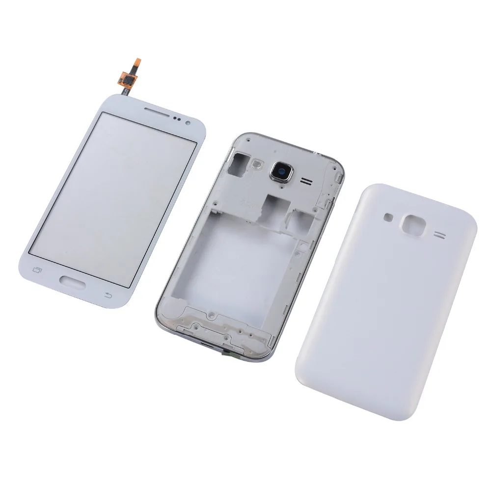 Задняя крышка аккумулятора + сенсорный экран средняя рамка корпуса для Samsung Galaxy