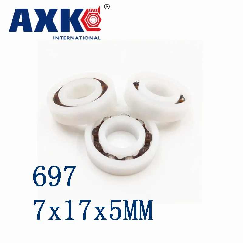 Axk 697 Pom (10 шт.) пластиковые шариковые Подшипники 7x17x5 мм стеклянные шарики 7*17*5 |