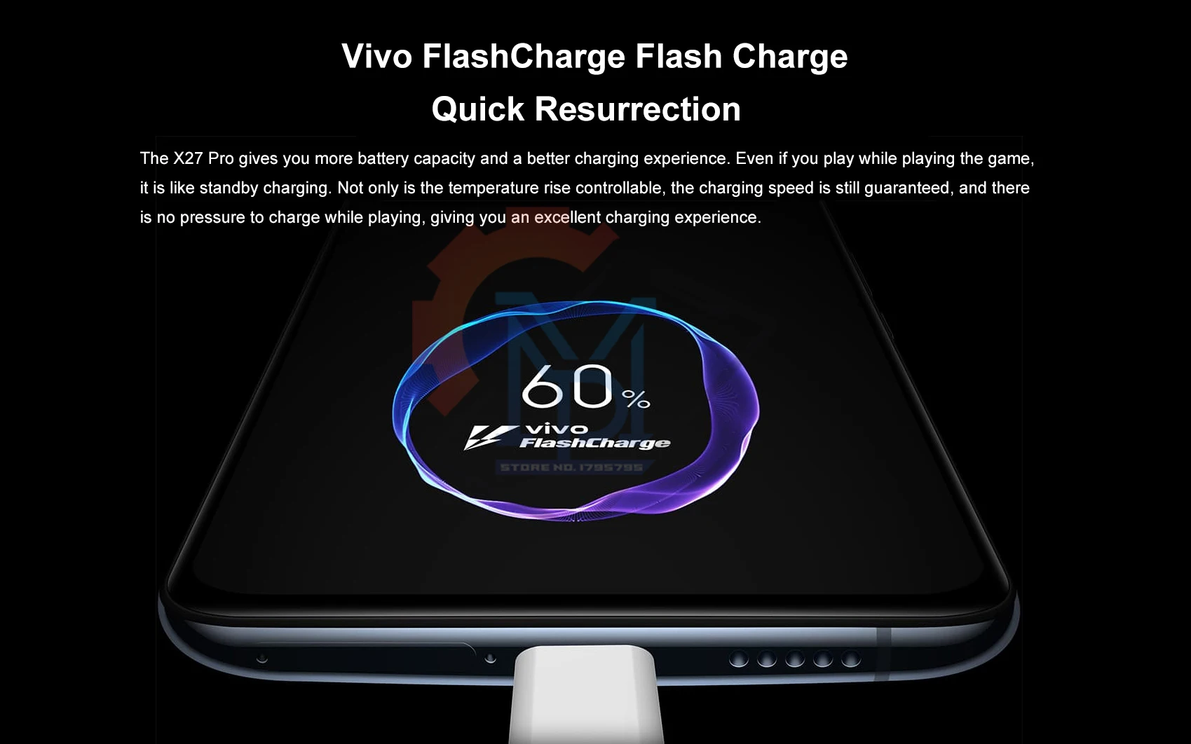 Vivo X27 Pro экран отпечатков пальцев мобильный телефон 6,7 дюймов 8 ГБ+ 256 ГБ Восьмиядерный Snapdragon 710 Android 9,0 МП смартфон