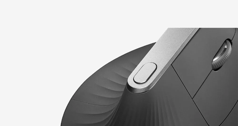 Оригинальная Вертикальная мышь logitech MX эргономичная лазерная Bluetooth и Unifying 400-4000 dpi перезаряжаемая мышь для многофункционального офиса