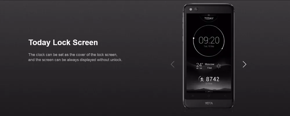 Yota 3 Yota3 Yotaphone 3 Octa Core 4G+ 64G OS7.1 двойной экран 5," FHD экран 5,2" сенсорный E-ink Snapdragon смартфон PlayStore