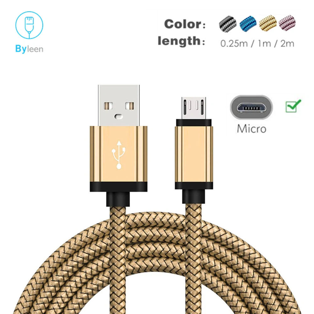 2A Micro USB 2,0 кабель для быстрой зарядки для Xiaomi Redmi BQ Aquaris U, U Plus, U Lite, X5 Plus E5S E4.5 E6 M4.5 M5 M5.5