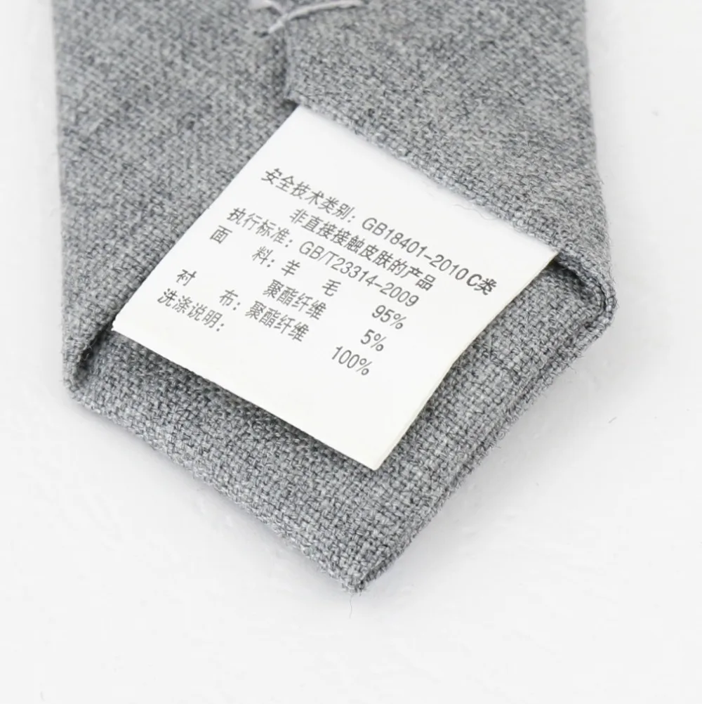 Коммерческий роскошный шерстяной галстук классический цветной лоскутный