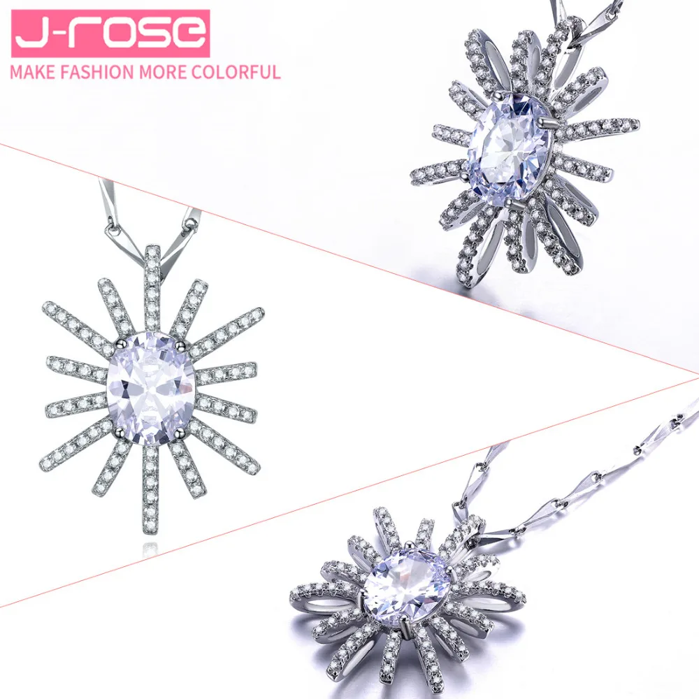 Jrose The god of the ювелирное украшение в виде солнца подарок Белый AAA CZ 100% солидный кулон