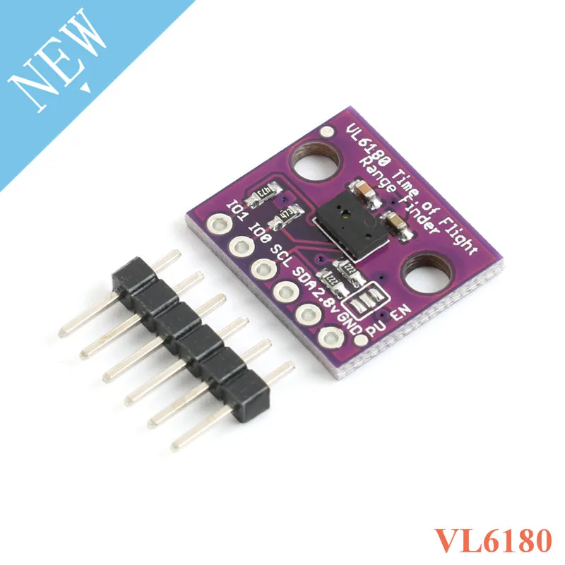 VL6180 VL6180X дальномер оптический модуль датчика приближения для Arduino IIC I2C плата