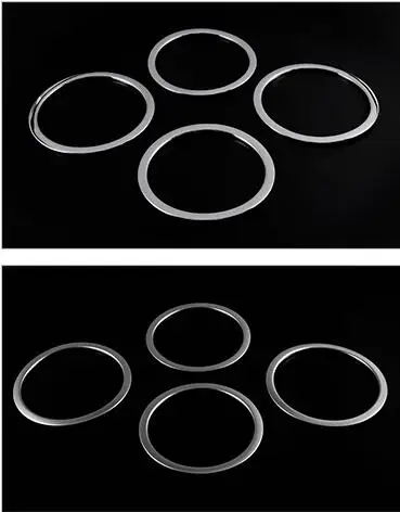 ABS Хромированная дверь динамик кольцо Крышка украшения отделка для Nissan X-Trail Xtrail