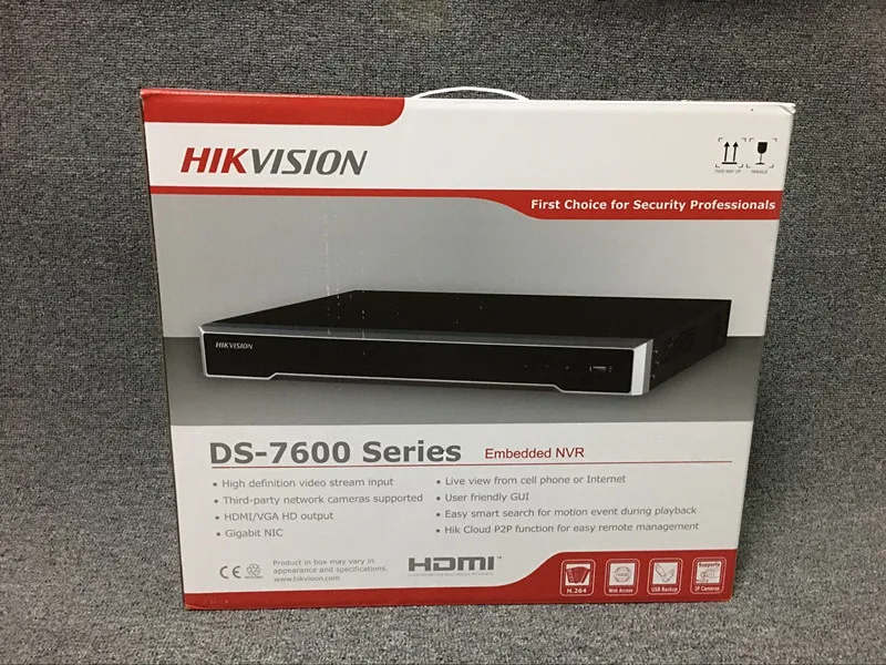 Hikvision комплект CCTV 4 K NVR DS 7616NI K2/16 P & 4MP ИК ip камера 2CD2043G0 I (DS 2CD2042WD I) видео наблюдения с