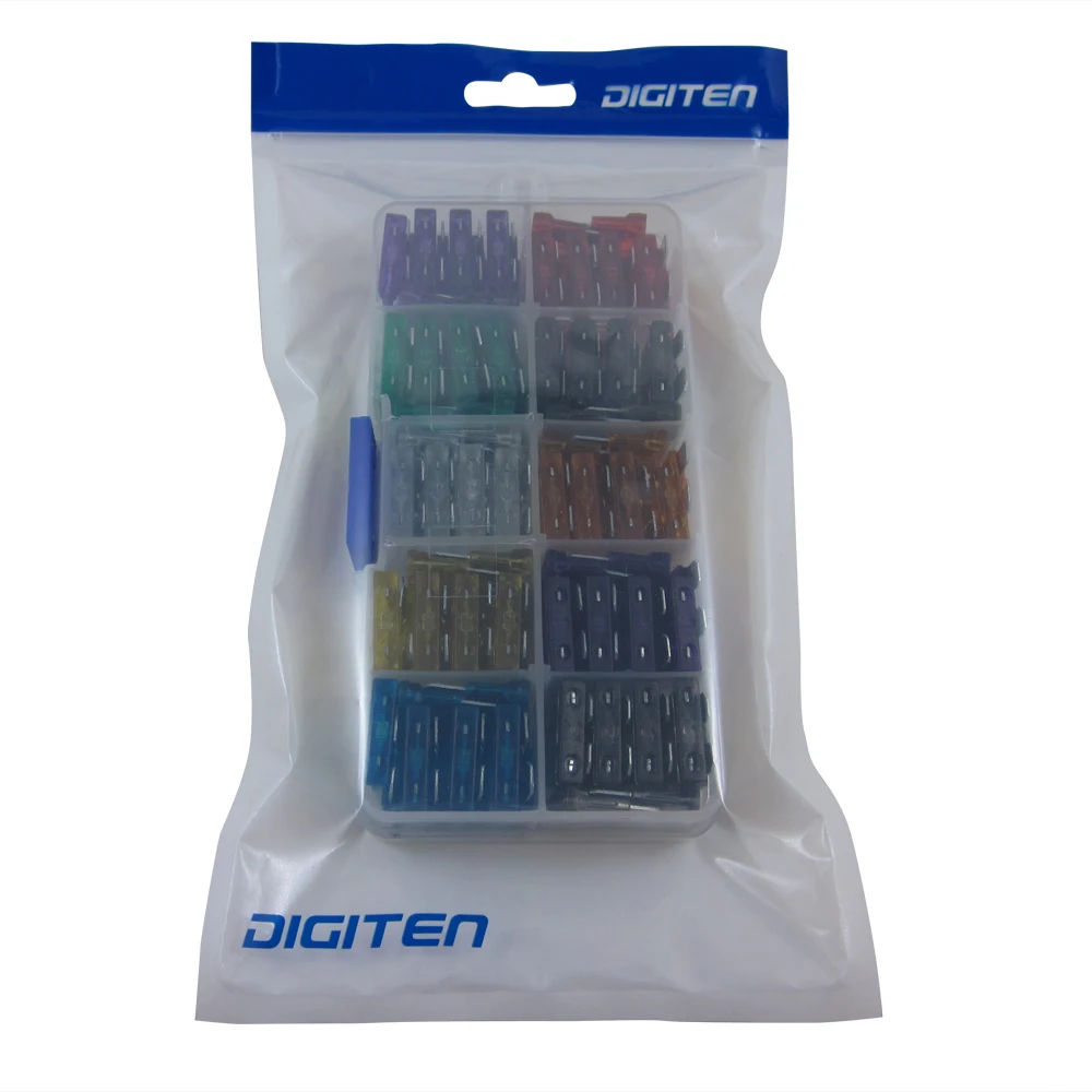 100pcs Assorted Auto Car Standard Blade Fuse 2A 3A 5A 7.5A 10A 15A 20A 25A 30A 35A AMP Vehicle Truck | Обустройство дома