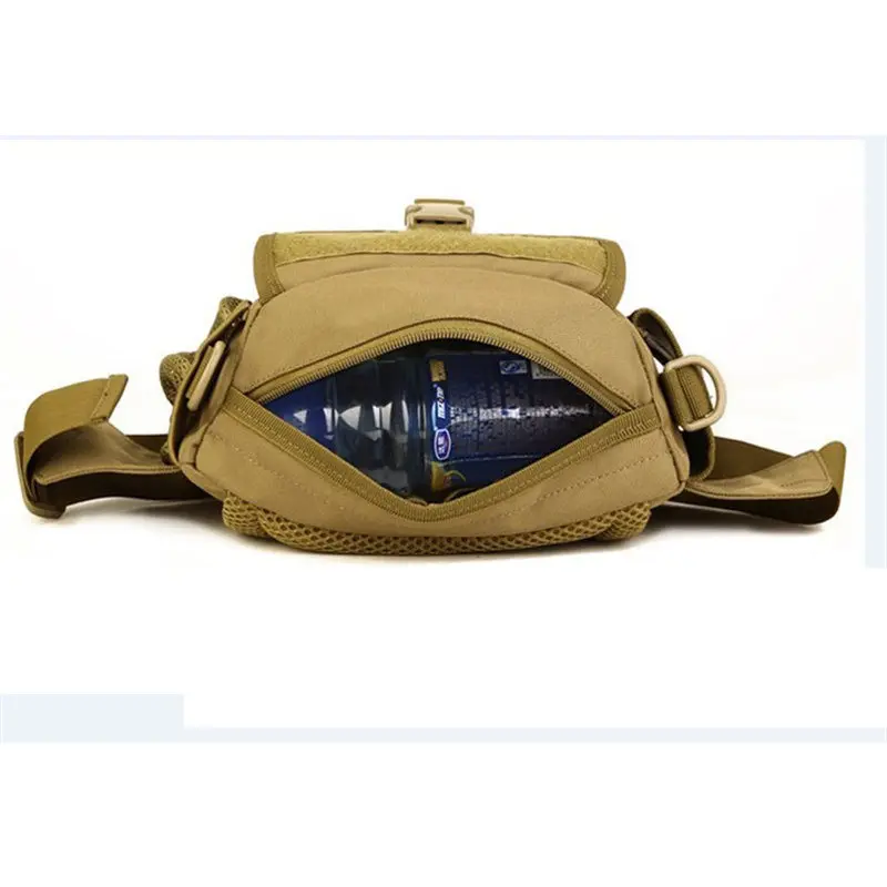 Men Nylon Waterproof Sling Chest Fanny Pack Waist Bag Travel Military Hip Bum Belt Messenger Shoulder Pouch Purse Packet | Багаж и сумки