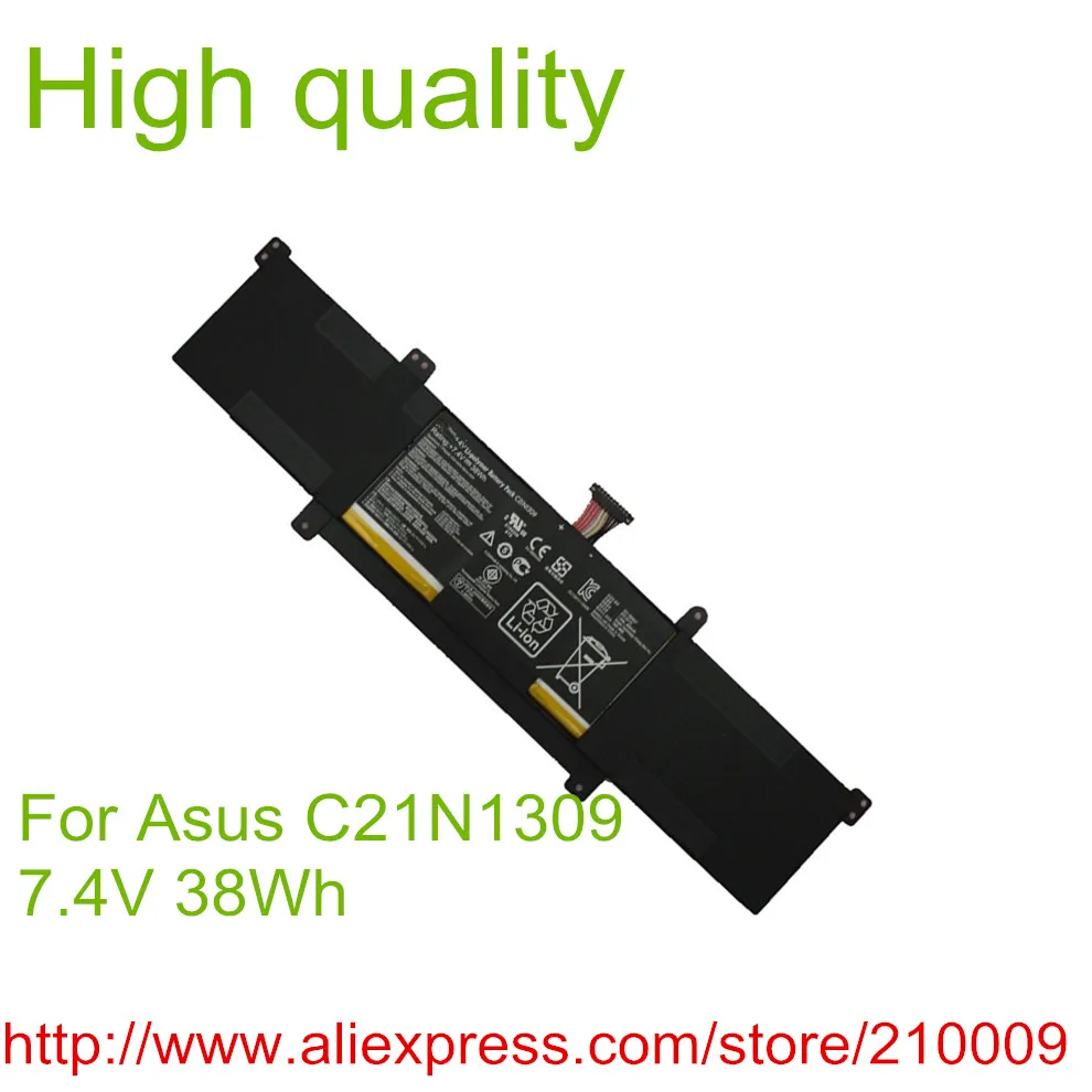 

Оригинальный аккумулятор для S301LA S301LP Q301L C21N1309 C21PQ2H