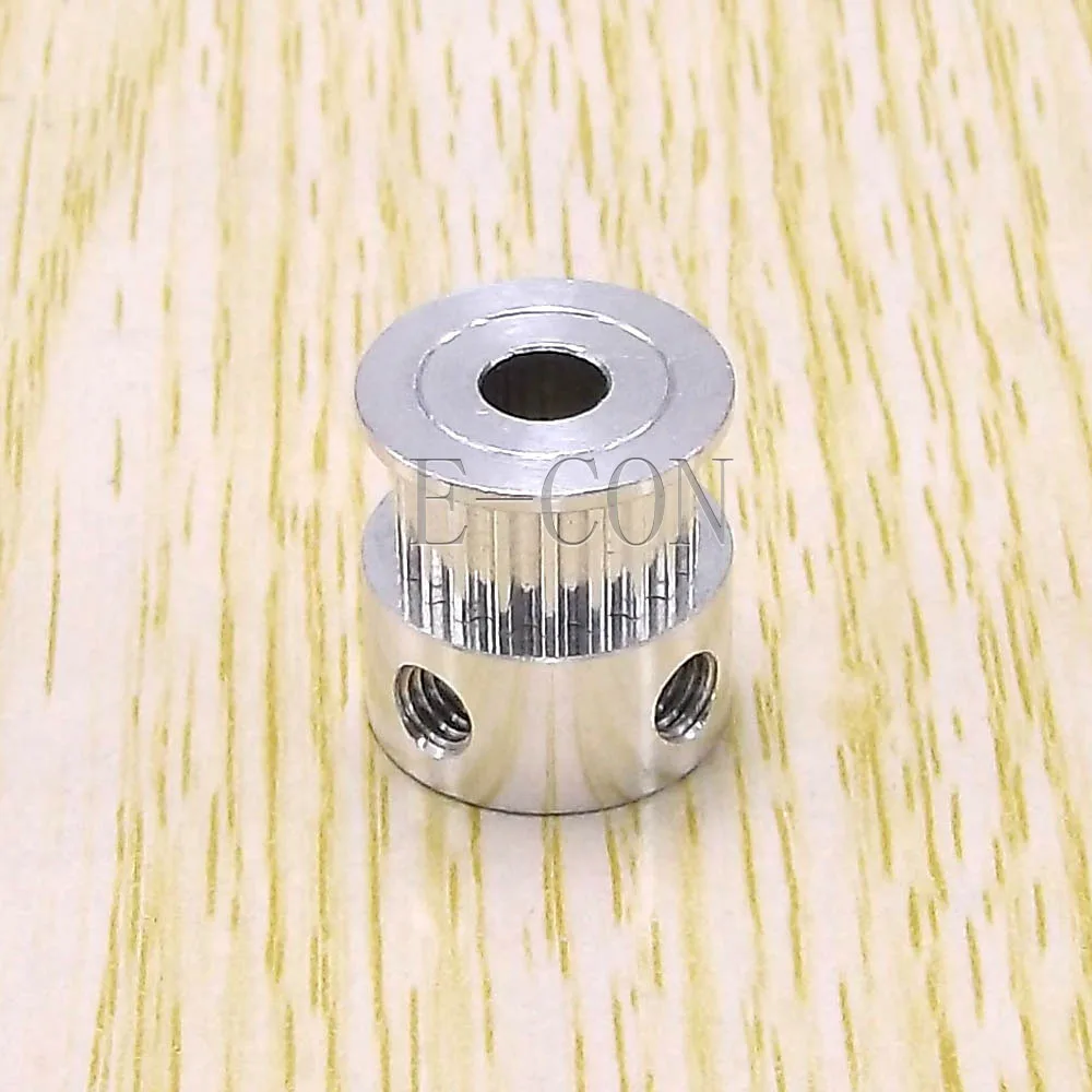 

10pcs/lot GT2 20 Teeth Timing Pulley Alumium Bore 5mm Teeth width 10mm for 9mm GT2 Timing Belt and 3D Printer Stepper Motor