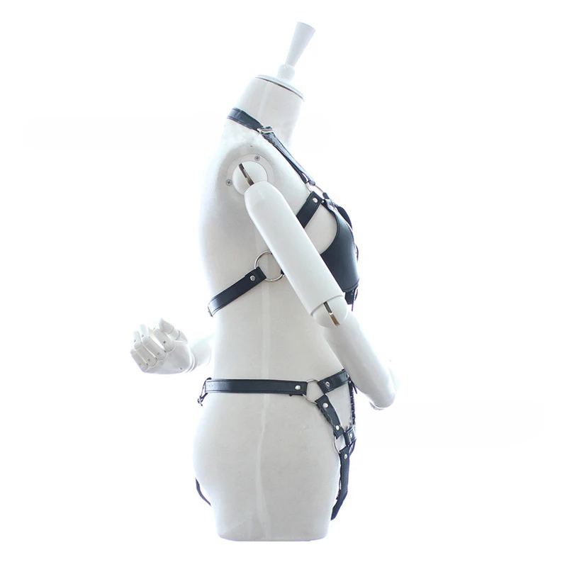 Секс-игрушки для мужчин и женщин женский ремень верности корсет черный плотный