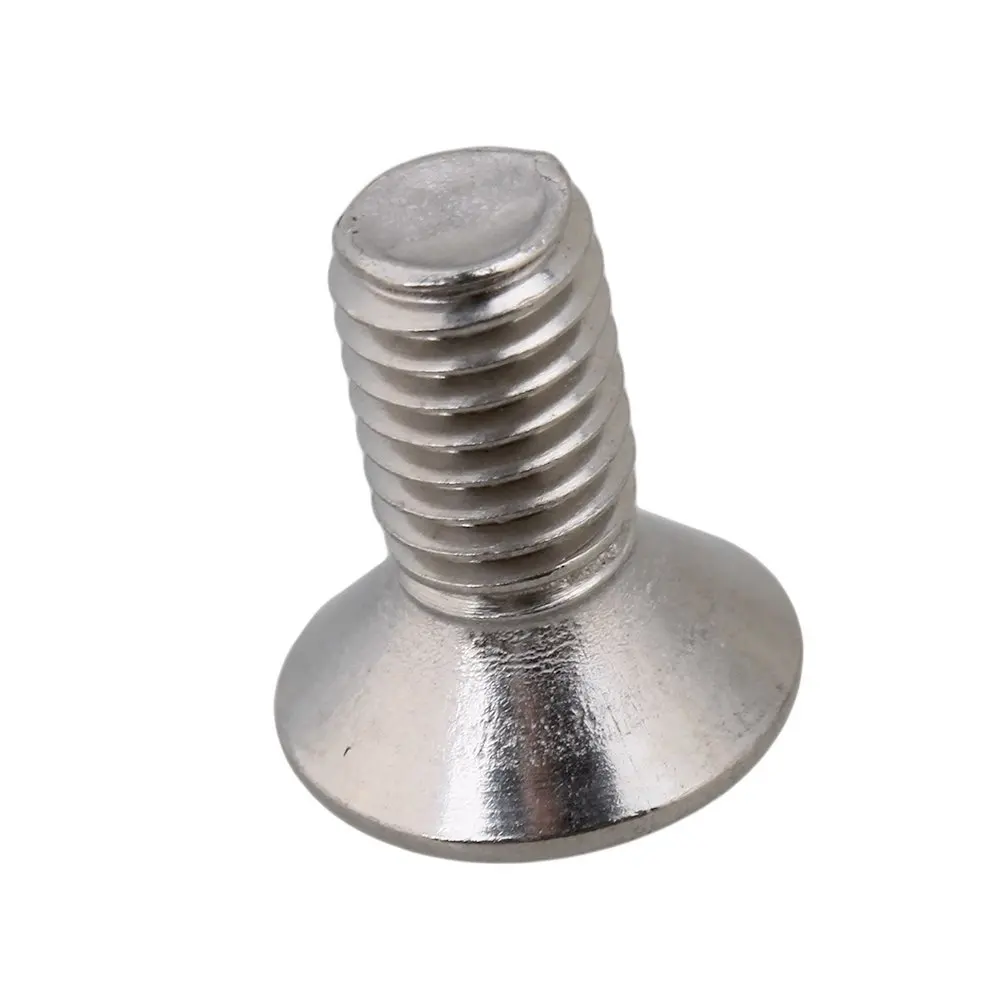 Серебряная резьба длиной 14 мм Метрическая Резьба M6 304 винты из нержавеющей стали