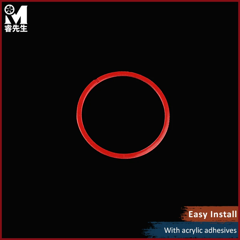 Автомобильный Стайлинг Авто старт стоп двигатель кнопка отделка кольца наклейки