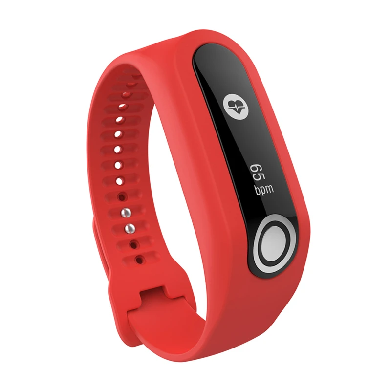 Ремешок силиконовый для фитнес трекера Tomtom 23 см|band wrist bands|silicone strapbracelet smart band |