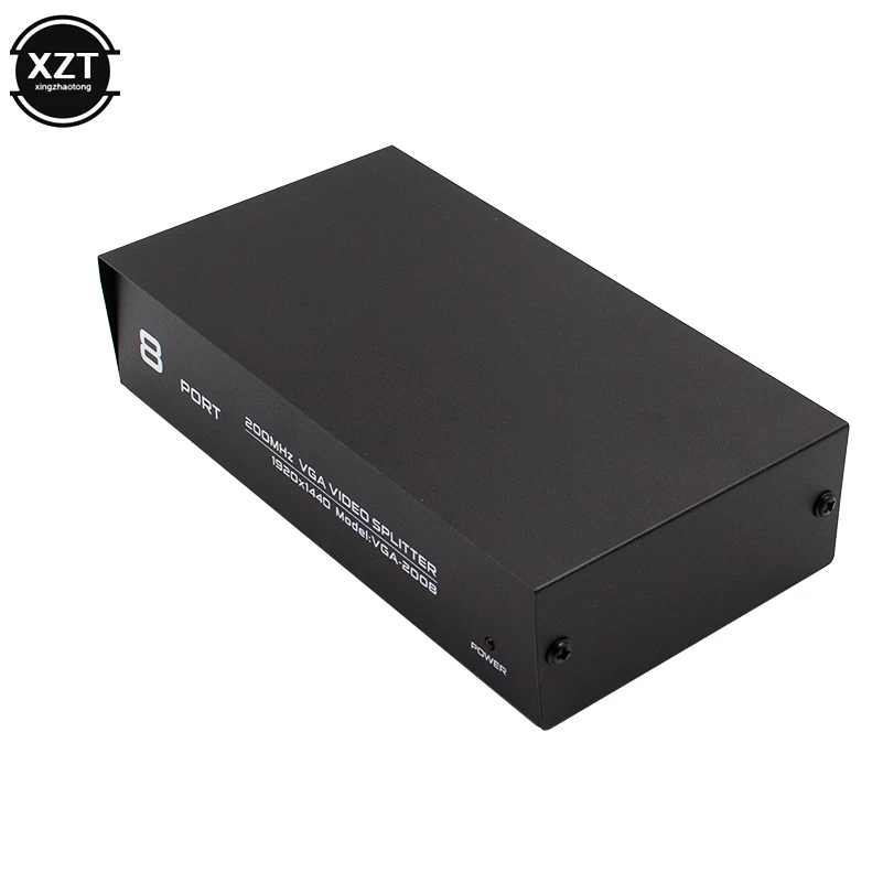 Сплиттер видеочастоты 8 в 1 для мультимедийных компьютеров|splitter vga|splittersplitter video |