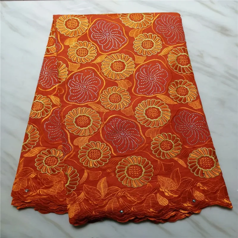 New Design Swiss Voile Cotton Lace Fabric 2019 Latest In Switzerland High Quality African For Dress | Дом и сад