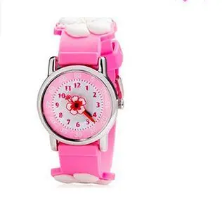 3D автомобиль фиолетовый балетный цветок вишня дизайн аналоговый ремешок для