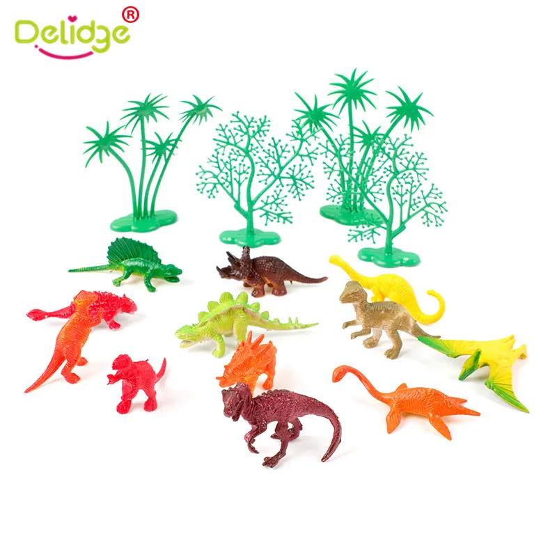 16 шт./компл. кукла динозавра украшение для торта на день рождения сделай сам Парк