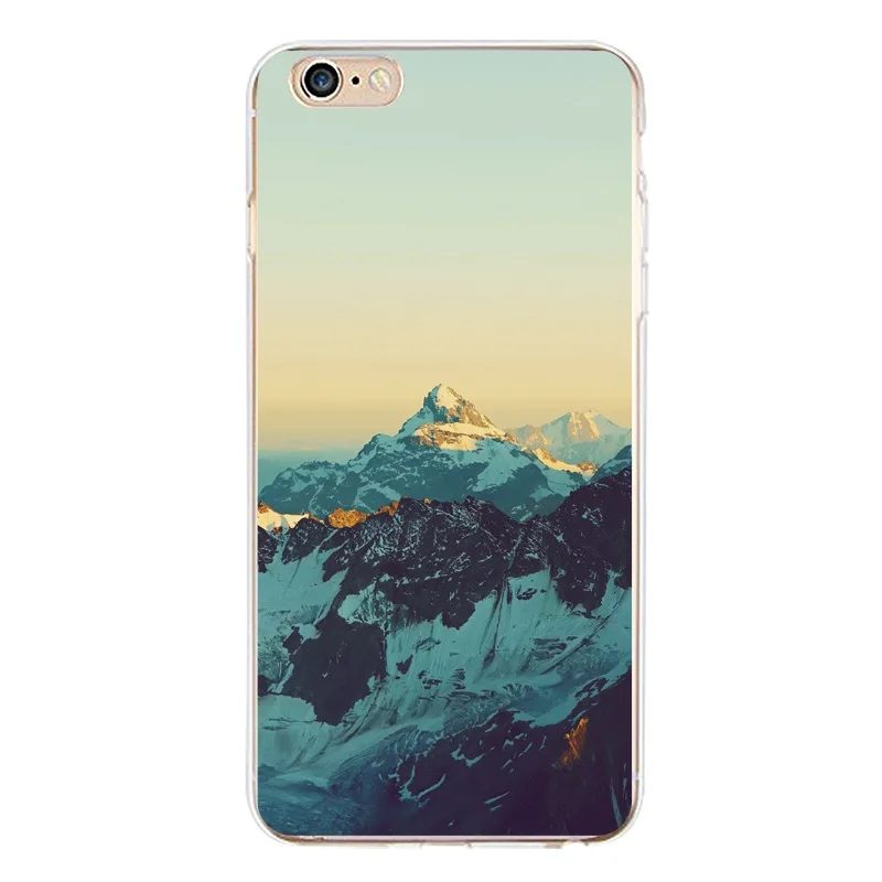 Мягкий прозрачный чехол из ТПУ для iPhone 4/4S 5 5S 6 6plus 7 8plus x с принтом в виде сердца и