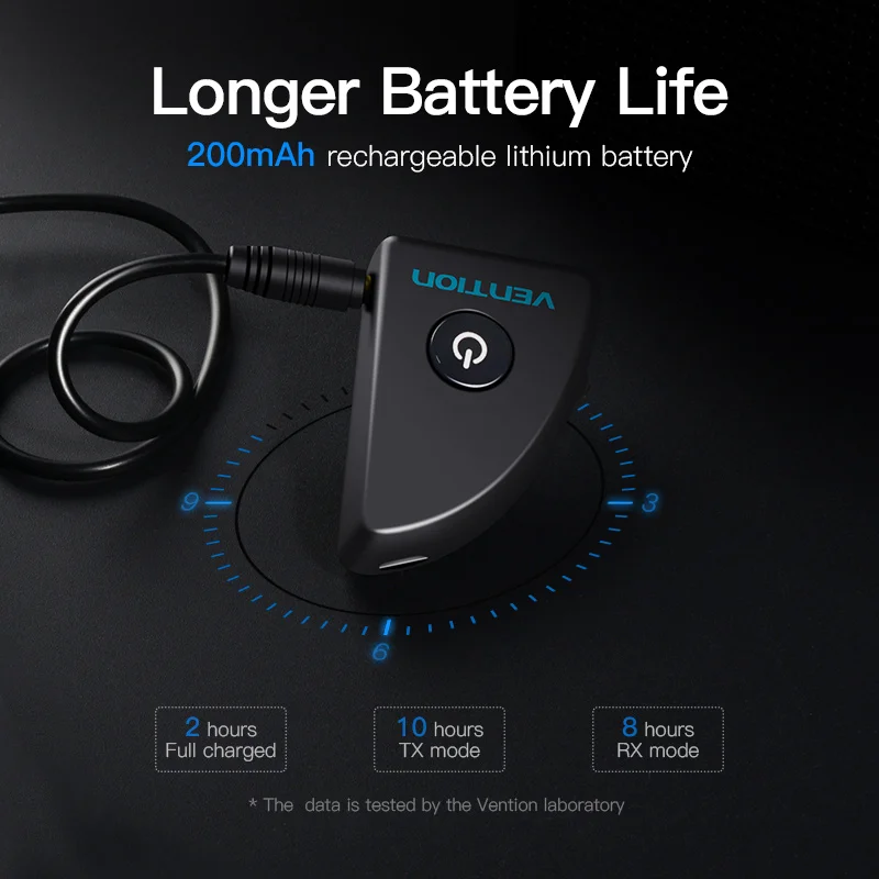 Bluetooth аудио приемник передатчик беспроводной для ТВ наушники Колонки Aux 3 5 мм 4 2